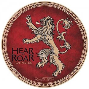 Game Of Thrones - Lannister (in Shape) Mousepad box art