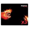 compare prices for Approx Appx3 'living On The Edge' Textile Gaming Mousepad 400 X 320 X 3 Mm Black on PC