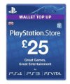 compare prices for £25 GBP Playstation Network Card on PS4