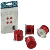 compare prices for Zedlabz Ps4 Alloy Metal Bullet Buttons X4 [red] on PS4