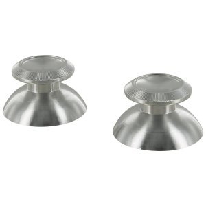 Zedlabz Ps4 Alloy Metal Thumb Stick Replacements X2 [silver] /ps4 box art