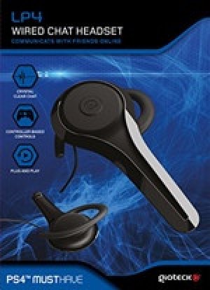 Gioteck LP4 Wired Chat Headset Gioteck LP4 Wired Chat Headset box art