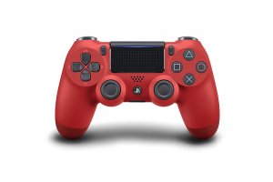 New Sony PlayStation DualShock 4 Wireless Controller (V2) Magma Red box art