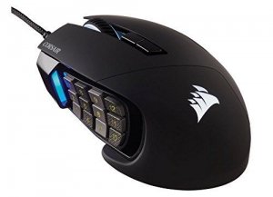 Corsair Scimitar Rgb 12000 Dpi Gaming Mouse Black box art