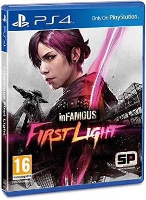 Infamous First Light Ps4 box art