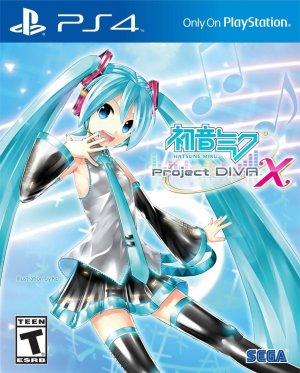 Hatsune Miku Project Diva X (#) /ps4 box art