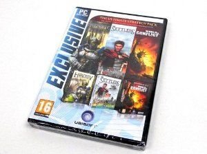 NEW SEALED SETTLERS 5 HEROES V & WORLD IN CONFLICT & HERITAGE OF KINGS for WINDOWS 7 XP & VISTA PC NEW SEALED SETTLERS 5 HEROES V & WORLD IN CONFLICT & HERITAGE OF KINGS for WINDOWS 7 XP & VISTA PC box art