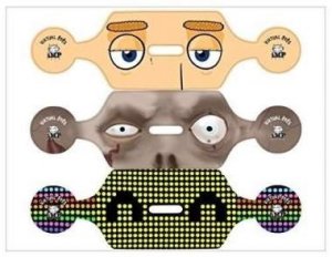 Zombie Virtual Eyes - VR Headset Sticker Kit (PS4) box art