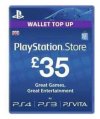 compare prices for Playstation Network Cards £35 on PS4