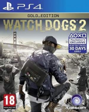 Watch Dogs 2 Gold Edition Ps4 box art