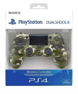 Ps4 Dualshock Green Camo box art