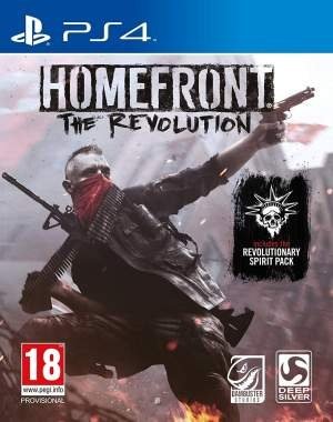 Homefront: The Revolution Ps4 Uk box art