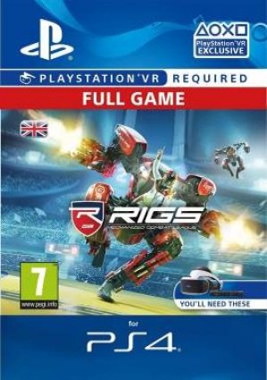 Rigs: Mechanized Combat League (psvr) /ps4 box art