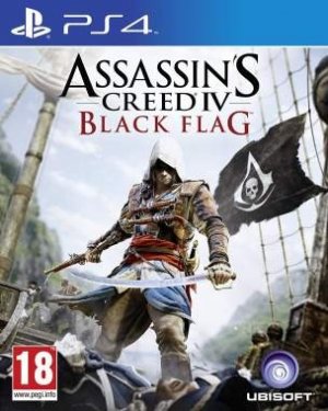 Assassin's Creed IV (4) Black Flag PS4 box art