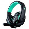 compare prices for Port Designs AROKH H-1 2x 3.5mm Binaural Head-band Black & Turquoise headset on PC