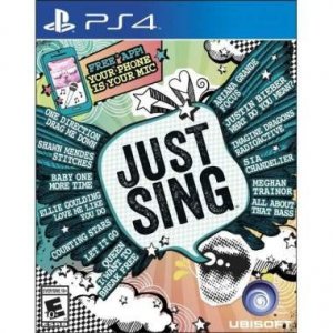 Just Sing /ps4 box art