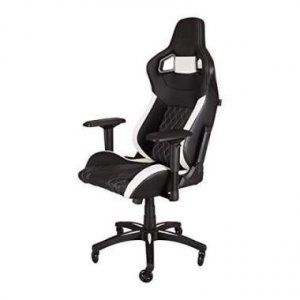 Corsair T1 Race Gaming Chair Metal Black/White box art