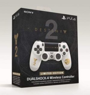 New Sony Dualshock 4 V2 Destiny 2 Limited Edition Controller PS4 box art