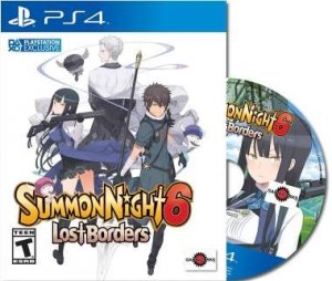 Summon Night 6: Lost Borders - PlayStation 4 Amu Edition RPG Role Playing Game box art
