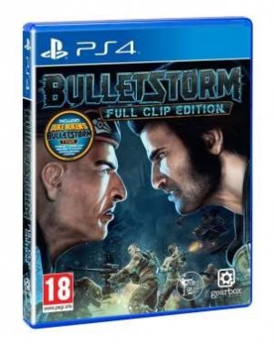 BULLETSTORM: Full Clip Edition (PS4) - Playstation 4 - FPS First Person Shooter box art