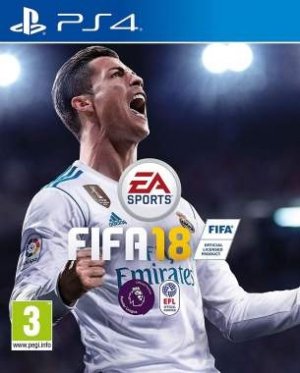 PS4 Play Station 4 - Fifa 18 (2017) box art