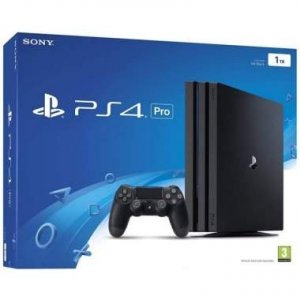 Sony Playstation 4 PS4 Pro 1TB EU Gaming Video Console box art