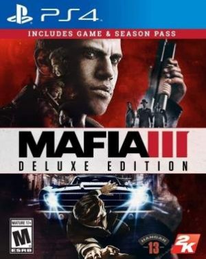 Mafia III: Deluxe Edition - PS4 (Game + Season Pass) Play Station 4 box art