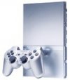compare prices for Satin Silver PlayStation 2 Console (Slimline Version) with Silver Stand on PS2