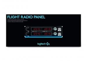Logitech G Saitek Pro Flight Radio Panel Pilot Cockpit Simulator Controller box art