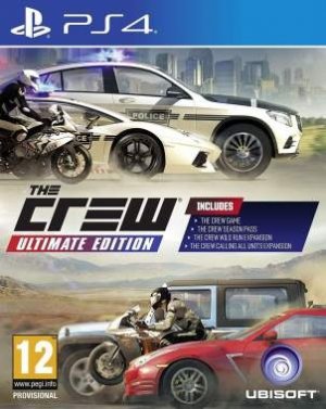 The Crew - Ultimate Edition ps4 Racing Action Video Game box art