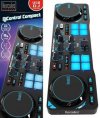 compare prices for Hercules DJ Control Compact USB Controller 8 Pad Sound Music Tracks Mix Gamepad on PC