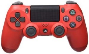 Sony PlayStation 4 Dualshock 4 Wireless Gaming Console Controller Red box art