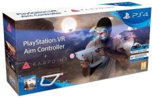 PlayStation 4 PS4 Farpoint Game + PSVR Aim Controller Gaming Bundle box art