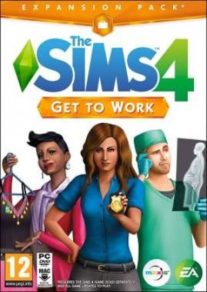 Sims 4: Get To Work Expansion Pack (Nordic - Multi-Language Game) box art