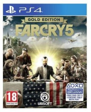 Far Cry 5 - Gold Edition [PS4 Shooting Games] box art