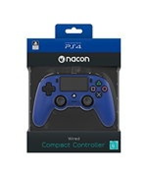 Nacon Wired Compact Controller - Blue box art