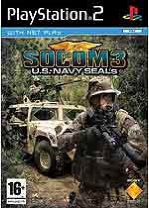 SOCOM 3 (Socom III) US Navy SEALs Platinum box art