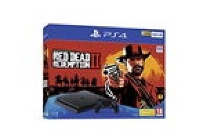 PS4 500GB and Red Dead Redemption 2 box art