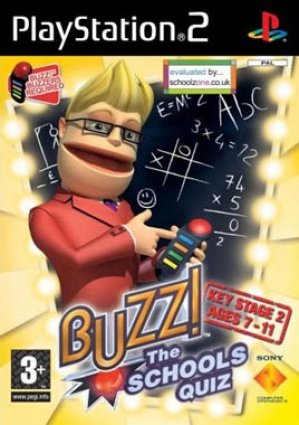 Buzz! The Schools Quiz box art