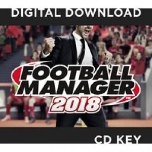Football Manager 2018 PC &amp; MAC &amp; Linux Game PC Key Download for Steam box art