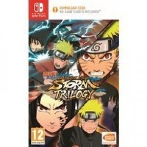 Naruto Shippuden Ultimate Ninja Storm Trilogy Nintendo Switch Game [Code in Box] box art