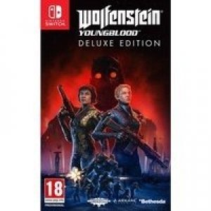 Wolfenstein Youngblood Deluxe Edition Nintendo Switch Game [Code In a Box] (Pre-Order Bonus) box art
