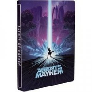 Ex-Display Agents Of Mayhem Day One Steelbook Edition PS4 Game Used - Like New box art
