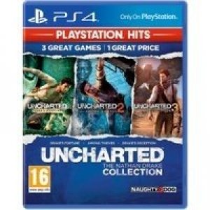 Uncharted The Nathan Drake Collection PS4 Game (PlayStation Hits) box art