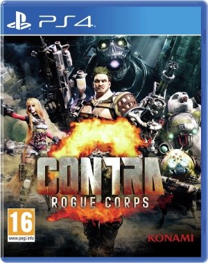 Contra Rogue Corps box art