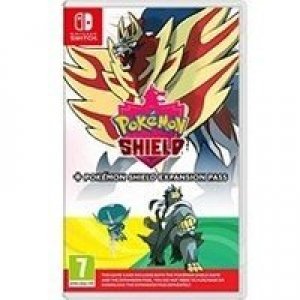 Pokemon Shield + Expansion Pass box art
