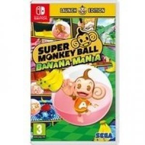 Super Monkey Ball Banana Mania Launch Edition box art