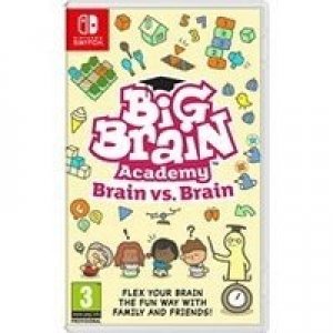Big Brain Academy: Brain vs Brain box art