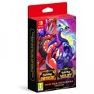 Pokémon Scarlet and Violet Dual Pack Steelbook Edition box art