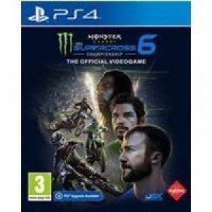 Monster Energy Supercross 6 - The Official Videogame box art